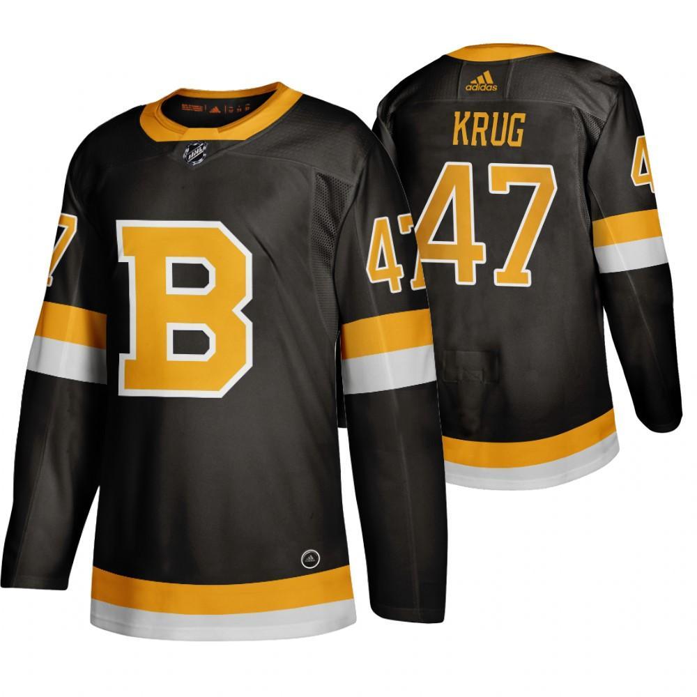 Adidas Boston Bruins #47 Torey Krug Black 2019-20 Authentic Third Stitched NHL Jersey Adidas Boston Bruins #47 Torey Krug Black 2019-20 Authentic Third Stitched NHL Jersey