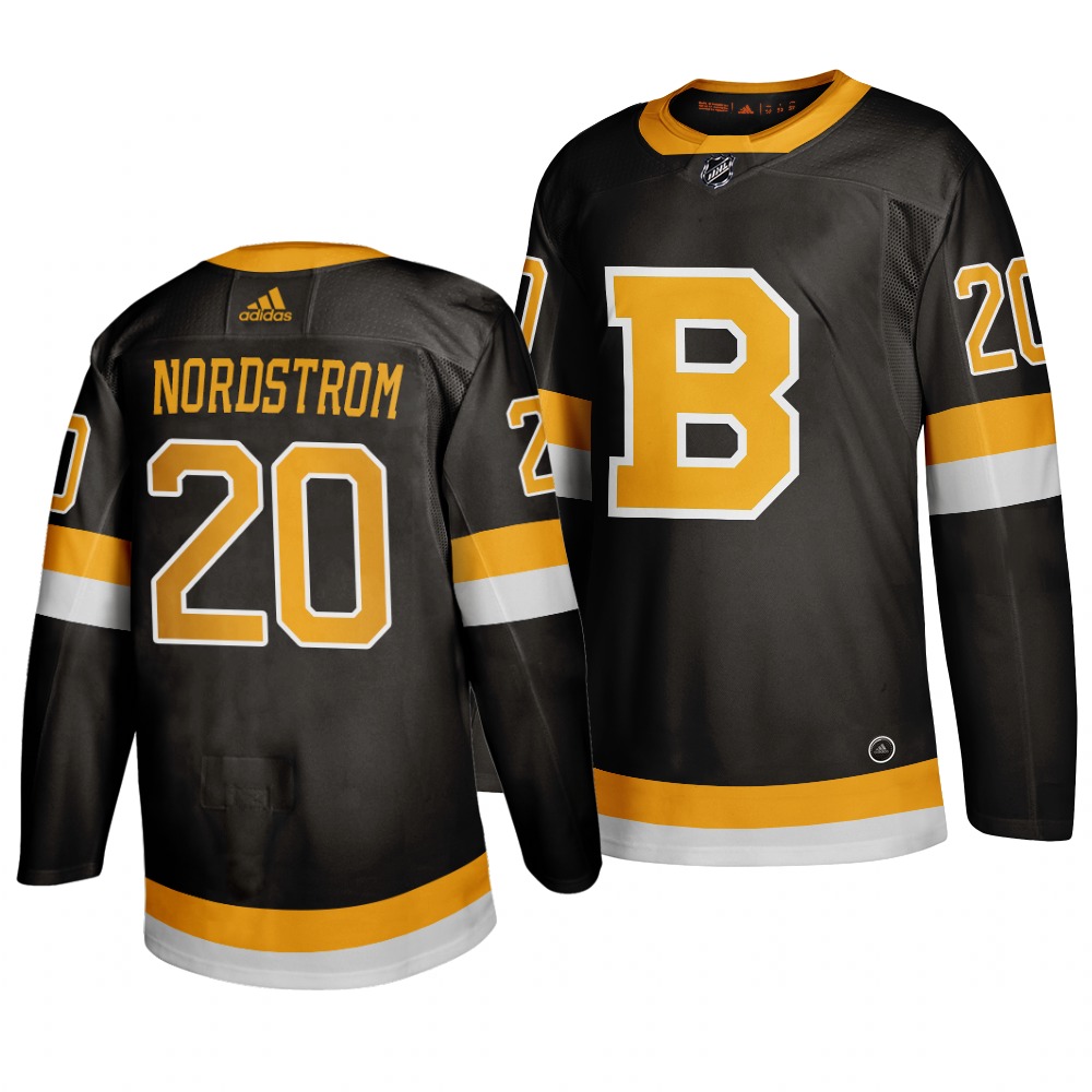 Adidas Boston Bruins #20 Joakim Nordstrom Black 2019-20 Authentic Third Stitched NHL Jersey Adidas Boston Bruins #20 Joakim Nordstrom Black 2019-20 Authentic Third Stitched NHL Jersey