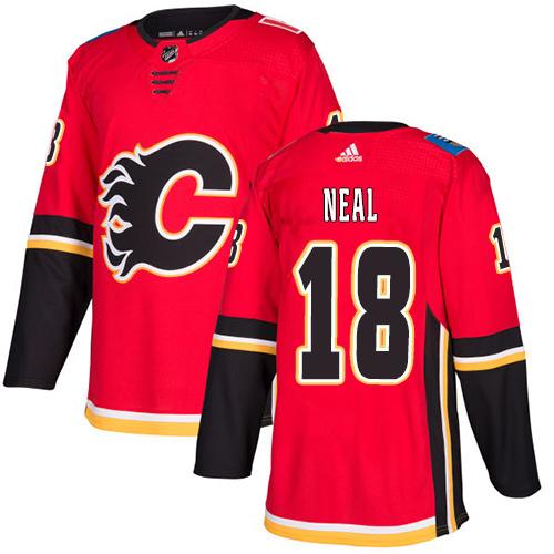 Adidas Flames #18 James Neal Red Home Authentic Stitched NHL Jersey Adidas Flames #18 James Neal Red Home Authentic Stitched NHL Jersey