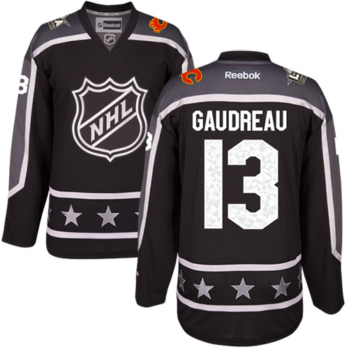Flames #13 Johnny Gaudreau Black 2017 All-Star Pacific Division Stitched NHL Jersey Flames #13 Johnny Gaudreau Black 2017 All-Star Pacific Division Stitched NHL Jersey
