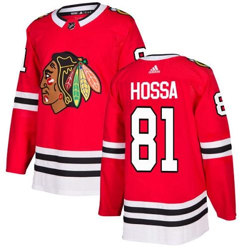 Adidas Blackhawks #81 Marian Hossa Red Home Authentic Stitched NHL Jersey Adidas Blackhawks #81 Marian Hossa Red Home Authentic Stitched NHL Jersey