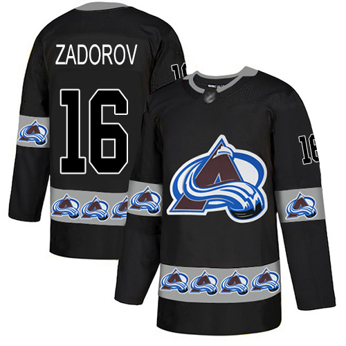 Adidas Avalanche #16 Nikita Zadorov Black Authentic Team Logo Fashion Stitched NHL Jersey Adidas Avalanche #16 Nikita Zadorov Black Authentic Team Logo Fashion Stitched NHL Jersey