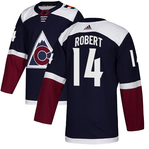Adidas Avalanche #14 Rene Robert Navy Alternate Authentic Stitched NHL Jersey Adidas Avalanche #14 Rene Robert Navy Alternate Authentic Stitched NHL Jersey