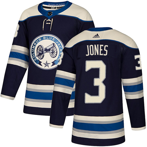 Adidas Blue Jackets #3 Seth Jones Navy Alternate Authentic Stitched NHL Jersey Adidas Blue Jackets #3 Seth Jones Navy Alternate Authentic Stitched NHL Jersey