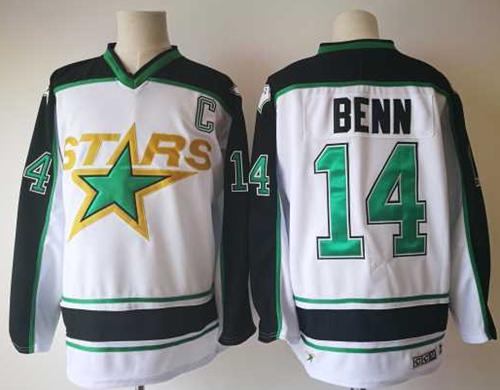 Adidas Stars #14 Jamie Benn White Road Authentic Stitched NHL Jersey Adidas Stars #14 Jamie Benn White Road Authentic Stitched NHL Jersey