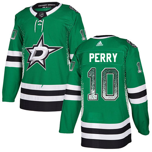 Adidas Stars #10 Corey Perry Green Home Authentic Drift Fashion Stitched NHL Jersey Adidas Stars #10 Corey Perry Green Home Authentic Drift Fashion Stitched NHL Jersey