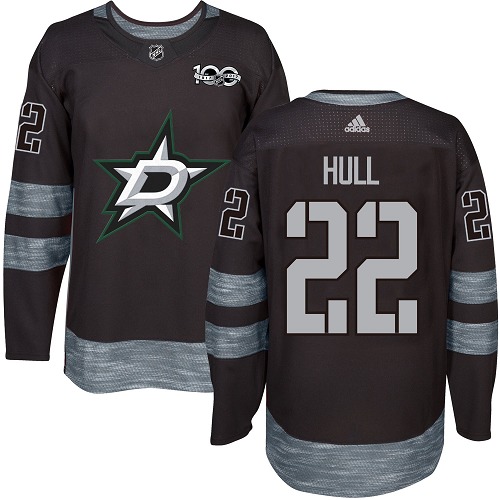 Adidas Stars #22 Brett Hull Black 1917-2017 100th Anniversary Stitched NHL Jersey Adidas Stars #22 Brett Hull Black 1917-2017 100th Anniversary Stitched NHL Jersey