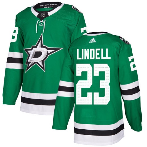 Adidas Stars #23 Esa Lindell Green Home Authentic Stitched NHL Jersey Adidas Stars #23 Esa Lindell Green Home Authentic Stitched NHL Jersey