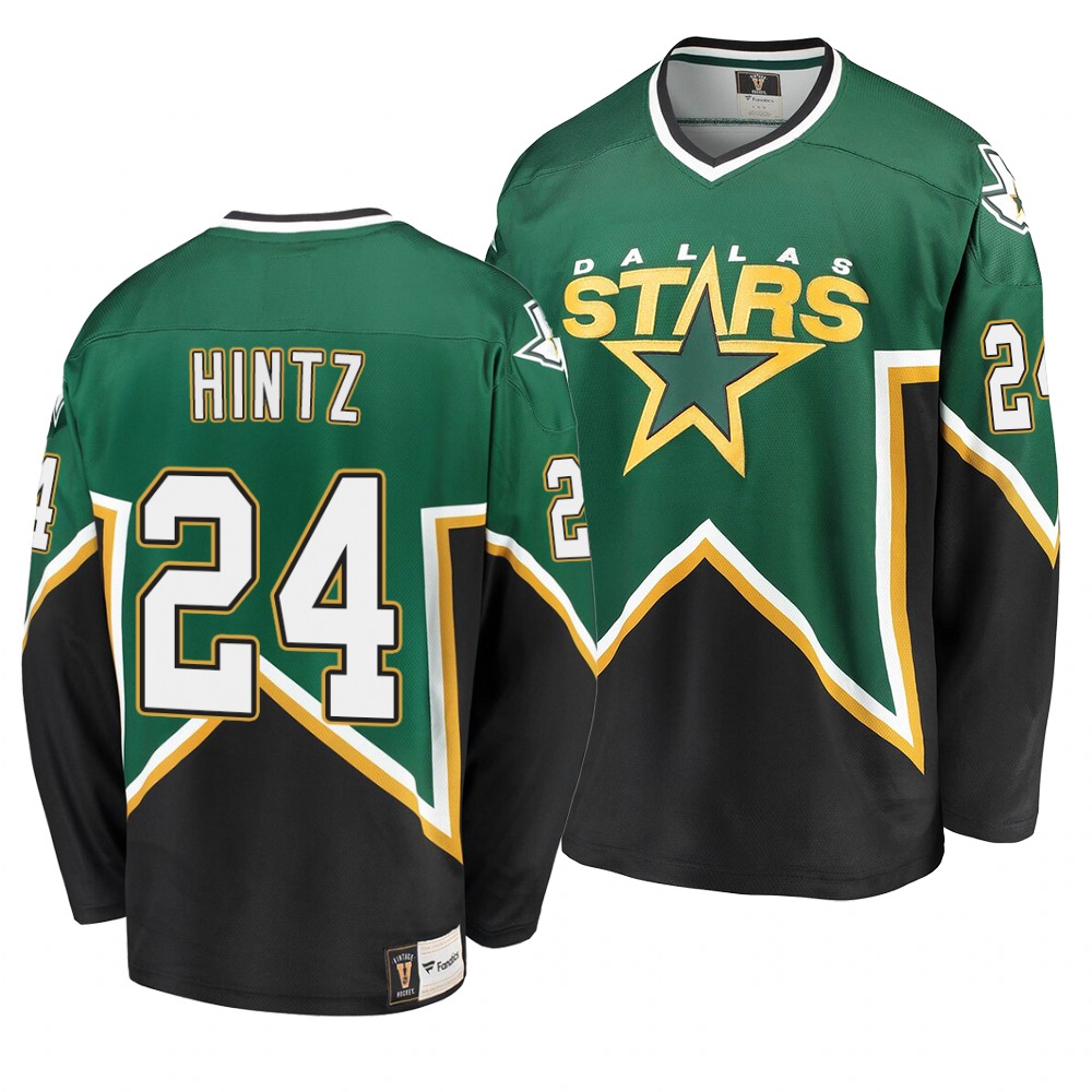 Dallas Stars #24 Roope Hintz Kelly Green Men's Heritage Premier Breakaway Player NHL Jersey