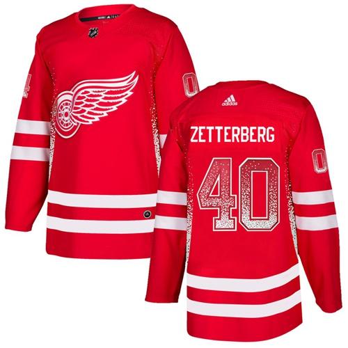 Adidas Red Wings #40 Henrik Zetterberg Red Home Authentic Drift Fashion Stitched NHL Jersey Adidas Red Wings #40 Henrik Zetterberg Red Home Authentic Drift Fashion Stitched NHL Jersey