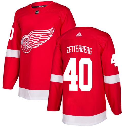 Adidas Red Wings #40 Henrik Zetterberg Red Home Authentic Stitched NHL Jersey Adidas Red Wings #40 Henrik Zetterberg Red Home Authentic Stitched NHL Jersey