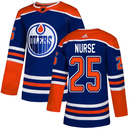 Adidas Oilers #25 Darnell Nurse Royal Blue Alternate Authentic Stitched NHL Jersey Adidas Oilers #25 Darnell Nurse Royal Blue Alternate Authentic Stitched NHL Jersey