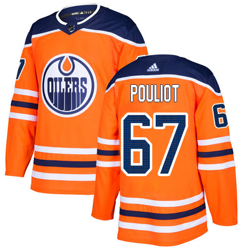 Adidas Oilers #67 Benoit Pouliot Orange Home Authentic Stitched NHL Jersey Adidas Oilers #67 Benoit Pouliot Orange Home Authentic Stitched NHL Jersey