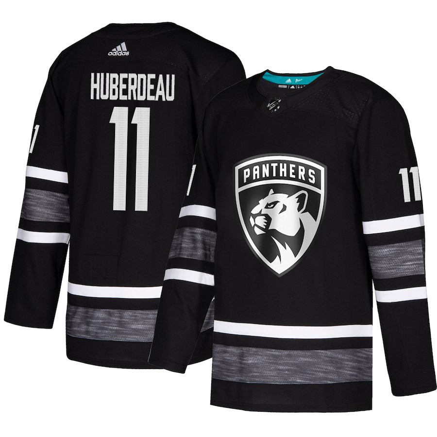 Adidas Panthers #11 Jonathan Huberdeau Black 2019 All-Star Game Parley Authentic Stitched NHL Jersey