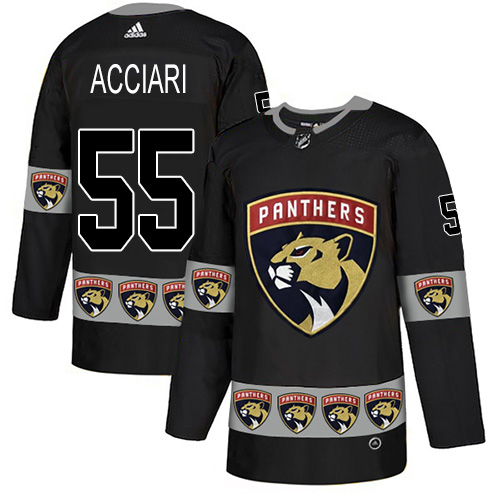 Adidas Panthers #55 Noel Acciari Black Authentic Team Logo Fashion Stitched NHL Jersey