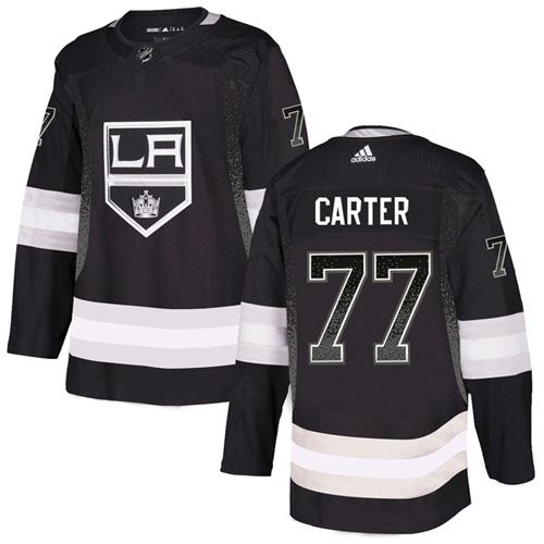 Adidas Kings #77 Jeff Carter Black Home Authentic Drift Fashion Stitched NHL Jersey Adidas Kings #77 Jeff Carter Black Home Authentic Drift Fashion Stitched NHL Jersey