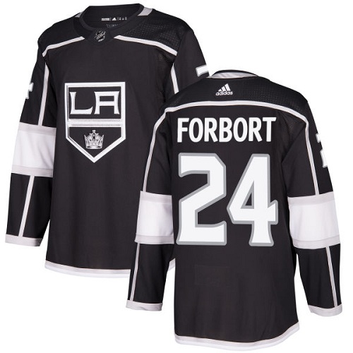 Adidas Kings #24 Derek Forbort Black Home Authentic Stitched NHL Jersey Adidas Kings #24 Derek Forbort Black Home Authentic Stitched NHL Jersey