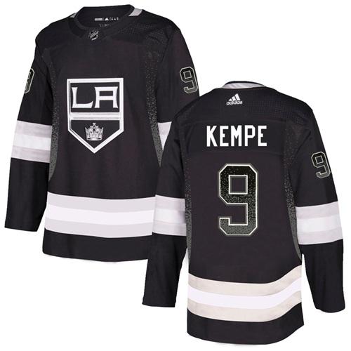 Adidas Kings #9 Adrian Kempe Black Home Authentic Drift Fashion Stitched NHL Jersey Adidas Kings #9 Adrian Kempe Black Home Authentic Drift Fashion Stitched NHL Jersey
