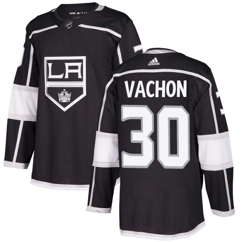 Adidas Kings #30 Rogie Vachon Black Home Authentic Stitched NHL Jersey Adidas Kings #30 Rogie Vachon Black Home Authentic Stitched NHL Jersey
