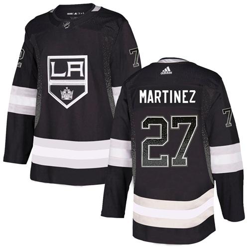 Adidas Kings #27 Alec Martinez Black Home Authentic Drift Fashion Stitched NHL Jersey Adidas Kings #27 Alec Martinez Black Home Authentic Drift Fashion Stitched NHL Jersey