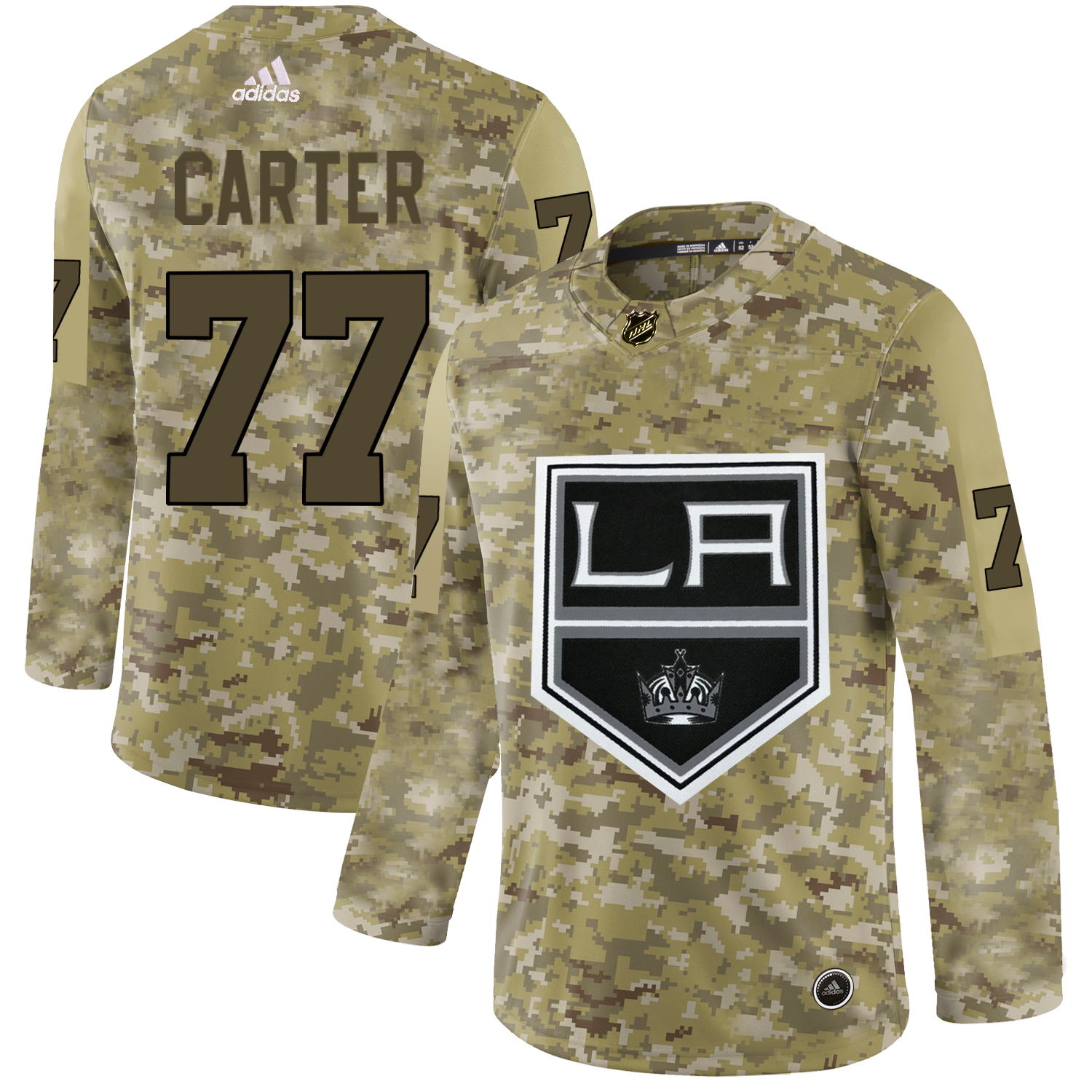 Adidas Kings #77 Jeff Carter Camo Authentic Stitched NHL Jersey Adidas Kings #77 Jeff Carter Camo Authentic Stitched NHL Jersey