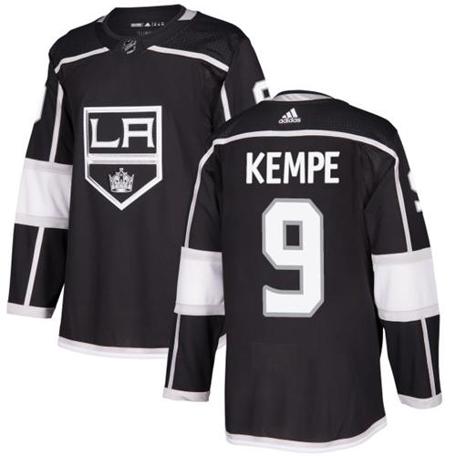 Adidas Kings #9 Adrian Kempe Black Home Authentic Stitched NHL Jersey Adidas Kings #9 Adrian Kempe Black Home Authentic Stitched NHL Jersey