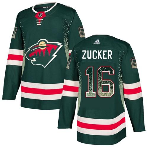 Adidas Wild #16 Jason Zucker Green Home Authentic Drift Fashion Stitched NHL Jersey Adidas Wild #16 Jason Zucker Green Home Authentic Drift Fashion Stitched NHL Jersey