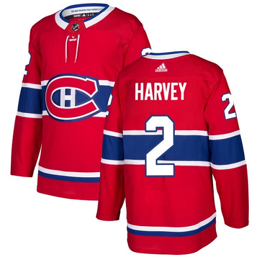 Adidas Canadiens #2 Doug Harvey Red Home Authentic Stitched NHL Jersey Adidas Canadiens #2 Doug Harvey Red Home Authentic Stitched NHL Jersey