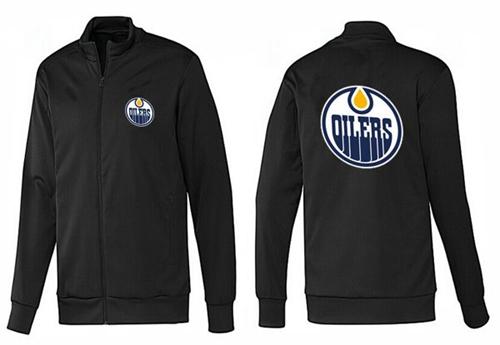 NHL Edmonton Oilers Zip Jackets Black-1 NHL Edmonton Oilers Zip Jackets Black-1