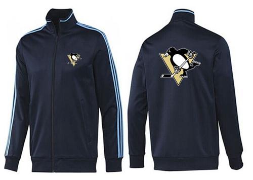 NHL Pittsburgh Penguins Zip Jackets Dark Blue