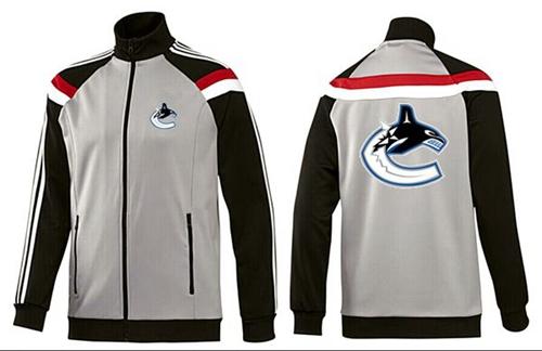 NHL Vancouver Canucks Zip Jackets Grey NHL Vancouver Canucks Zip Jackets Grey