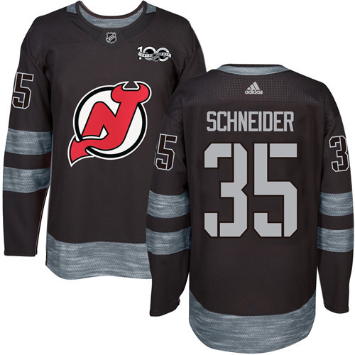 Adidas Devils #35 Cory Schneider Black 1917-2017 100th Anniversary Stitched NHL Jersey Adidas Devils #35 Cory Schneider Black 1917-2017 100th Anniversary Stitched NHL Jersey