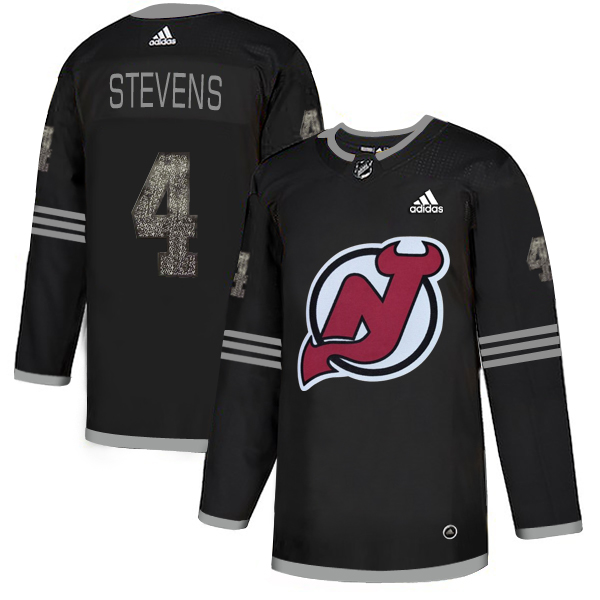 Adidas Devils #4 Scott Stevens Black Authentic Classic Stitched NHL Jersey Adidas Devils #4 Scott Stevens Black Authentic Classic Stitched NHL Jersey