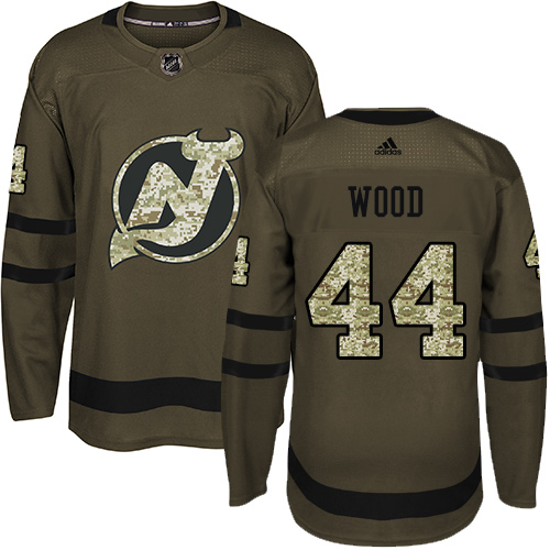 Adidas Devils #44 Miles Wood Green Salute to Service Stitched NHL Jersey Adidas Devils #44 Miles Wood Green Salute to Service Stitched NHL Jersey