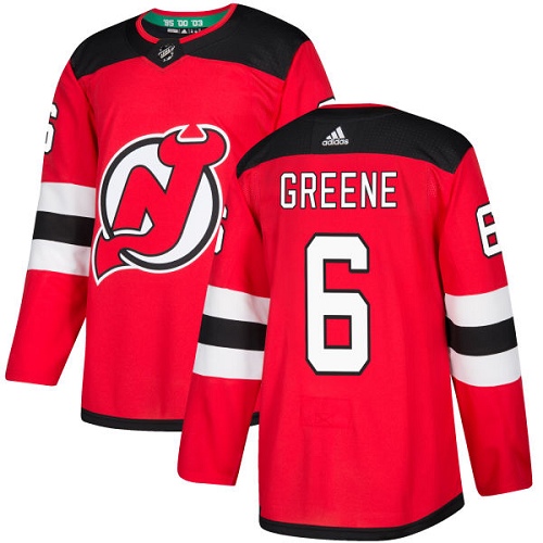 Adidas Devils #6 Andy Greene Red Home Authentic Stitched NHL Jersey Adidas Devils #6 Andy Greene Red Home Authentic Stitched NHL Jersey