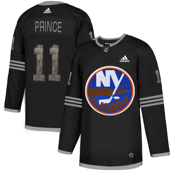 Adidas Islanders #11 Shane Prince Black Authentic Classic Stitched NHL Jersey