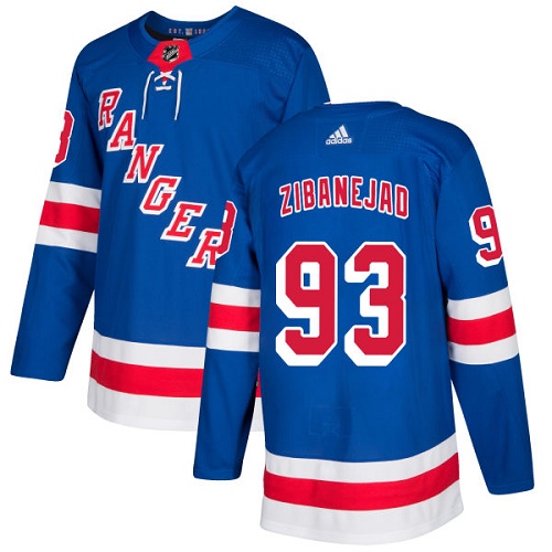 Adidas Rangers #93 Mika Zibanejad Royal Blue Home Authentic Stitched NHL Jersey Adidas Rangers #93 Mika Zibanejad Royal Blue Home Authentic Stitched NHL Jersey