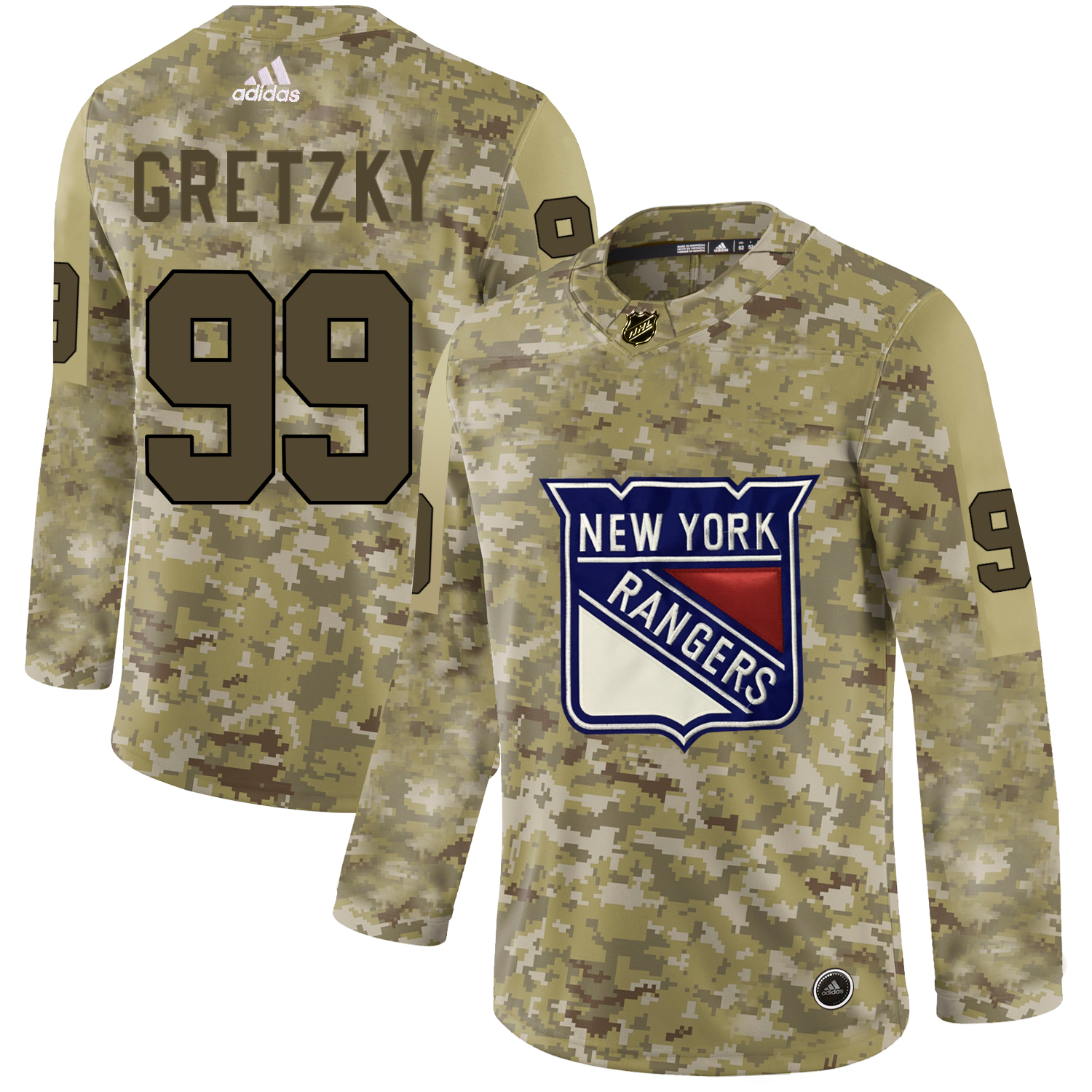 Adidas Rangers #99 Wayne Gretzky Camo Authentic Stitched NHL Jersey Adidas Rangers #99 Wayne Gretzky Camo Authentic Stitched NHL Jersey