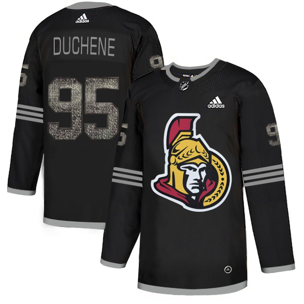 Adidas Senators #95 Matt Duchene Black Authentic Classic Stitched NHL Jersey