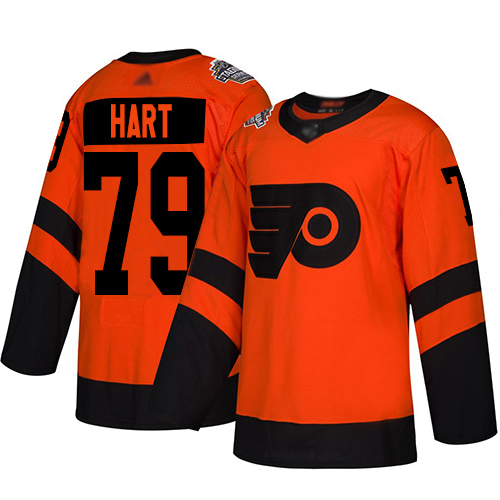 Adidas Flyers #79 Carter Hart Orange Authentic 2019 Stadium Series Stitched NHL Jersey Adidas Flyers #79 Carter Hart Orange Authentic 2019 Stadium Series Stitched NHL Jersey