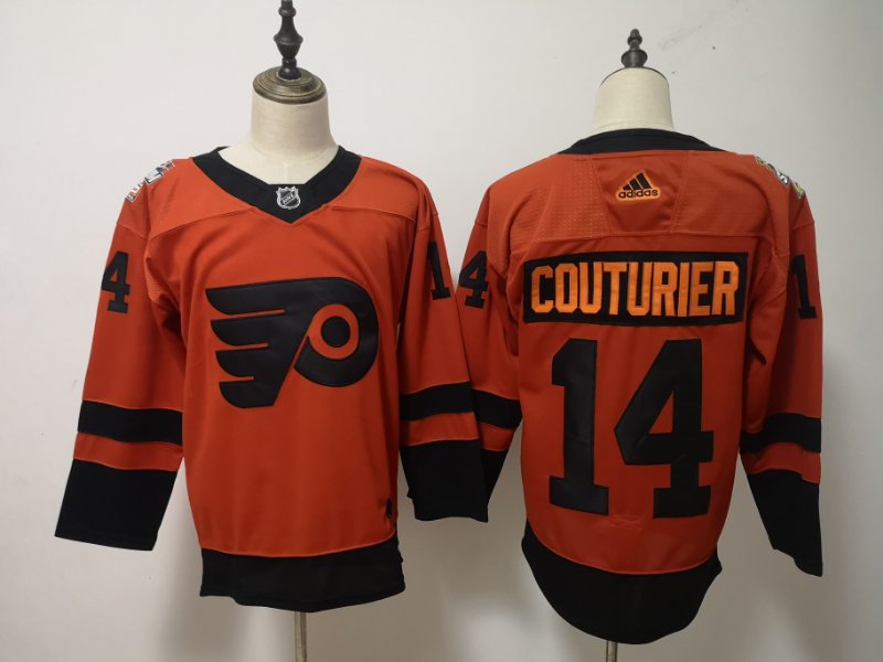 Adidas Flyers #14 Sean Couturier Orange 2019 Stadium Series Stitched NHL Jersey Adidas Flyers #14 Sean Couturier Orange 2019 Stadium Series Stitched NHL Jersey