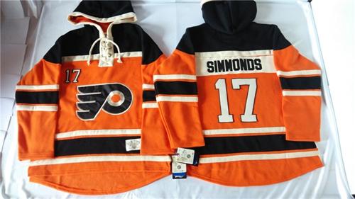 Flyers #17 Wayne Simmonds Orange Sawyer Hooded Sweatshirt Stitched NHL Jersey Flyers #17 Wayne Simmonds Orange Sawyer Hooded Sweatshirt Stitched NHL Jersey