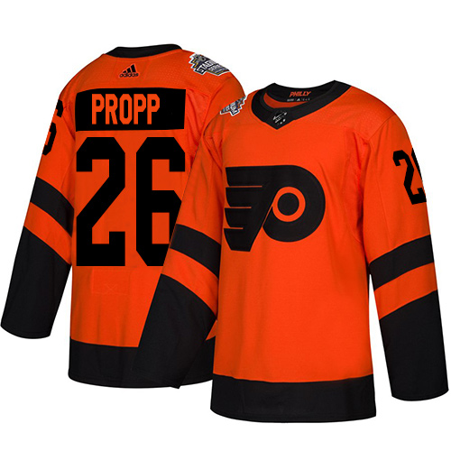 Adidas Flyers #26 Brian Propp Orange Authentic 2019 Stadium Series Stitched NHL Jersey Adidas Flyers #26 Brian Propp Orange Authentic 2019 Stadium Series Stitched NHL Jersey