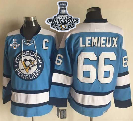 Penguins #66 Mario Lemieux Blue Alternate CCM Throwback 2017 Stanley Cup Finals Champions Stitched NHL Jersey Penguins #66 Mario Lemieux Blue Alternate CCM Throwback 2017 Stanley Cup Finals Champions Stitched NHL Jersey