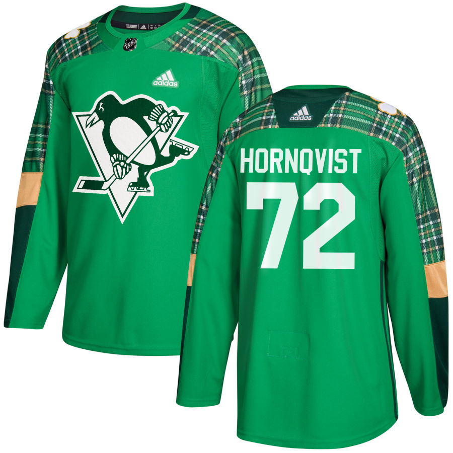 Adidas Penguins #72 Patric Hornqvist adidas Green St. Patrick's Day Authentic Practice Stitched NHL Jersey Adidas Penguins #72 Patric Hornqvist adidas Green St. Patrick's Day Authentic Practice Stitched NHL Jersey