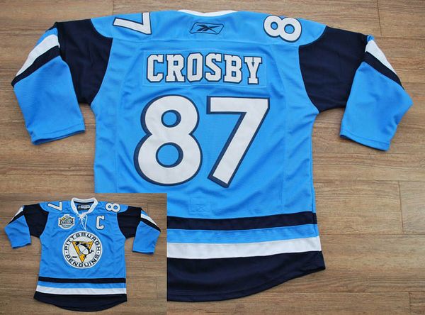 Penguins #87 Sidney Crosby Stitched Baby Blue 2011 Winter Classic Vintage NHL Jersey Penguins #87 Sidney Crosby Stitched Baby Blue 2011 Winter Classic Vintage NHL Jersey