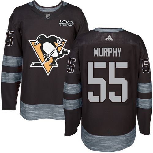 Adidas Penguins #55 Larry Murphy Black 1917-2017 100th Anniversary Stitched NHL Jersey Adidas Penguins #55 Larry Murphy Black 1917-2017 100th Anniversary Stitched NHL Jersey