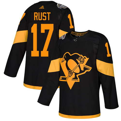 Adidas Penguins #17 Bryan Rust Black Authentic 2019 Stadium Series Stitched NHL Jersey Adidas Penguins #17 Bryan Rust Black Authentic 2019 Stadium Series Stitched NHL Jersey