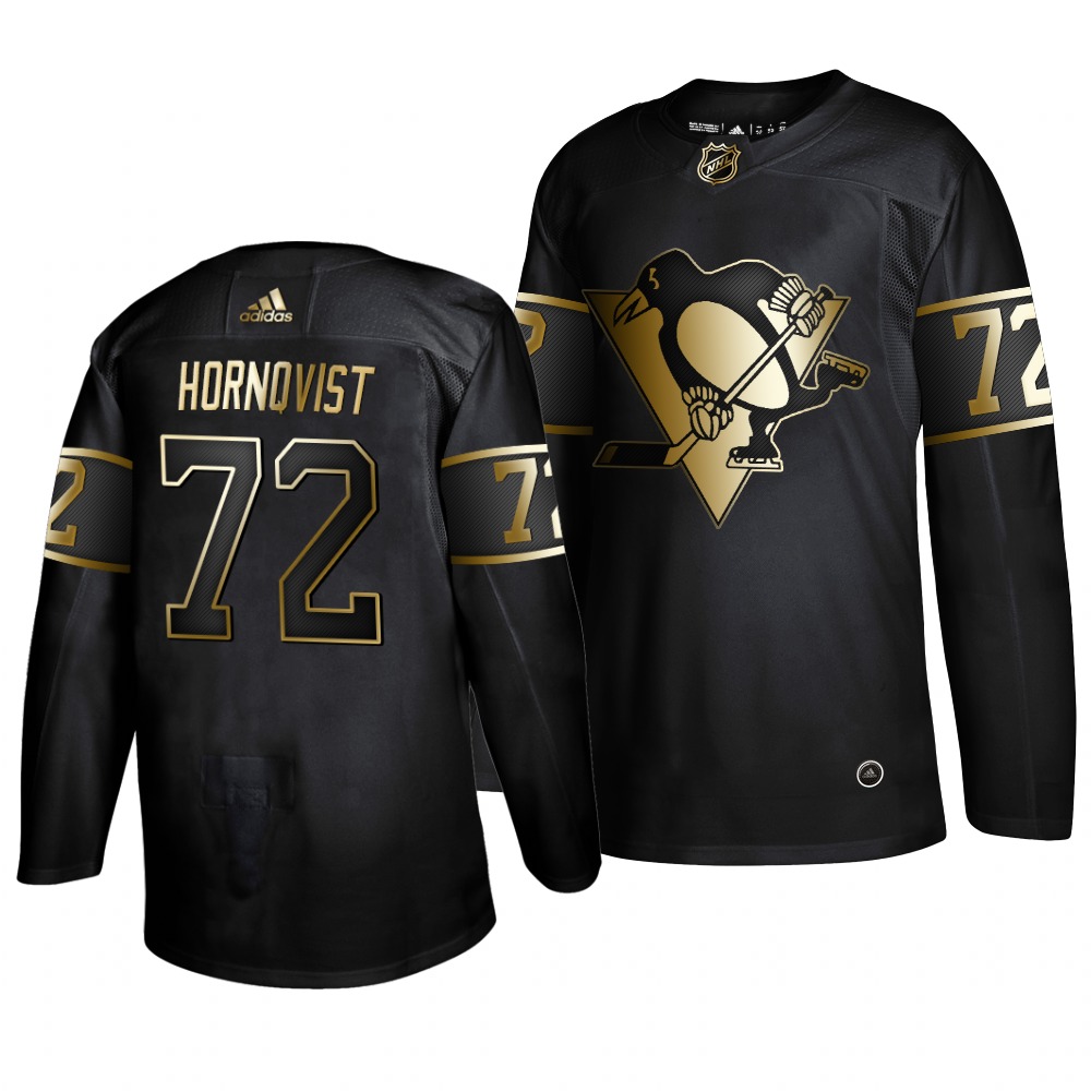 Adidas Penguins #72 Patric Hornqvist Men's 2019 Black Golden Edition Authentic Stitched NHL Jersey Adidas Penguins #72 Patric Hornqvist Men's 2019 Black Golden Edition Authentic Stitched NHL Jersey