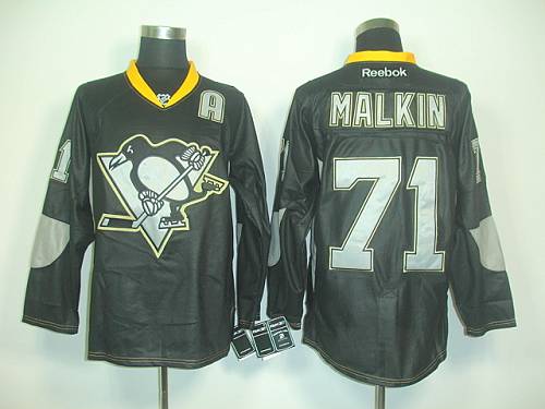 Penguins #71 Evgeni Malkin Black Ice Stitched NHL Jersey Penguins #71 Evgeni Malkin Black Ice Stitched NHL Jersey